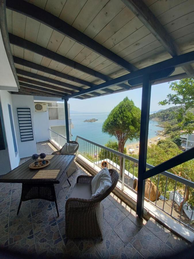 Balcony By The Sea Apartment Palaiontsiflikion Luaran gambar