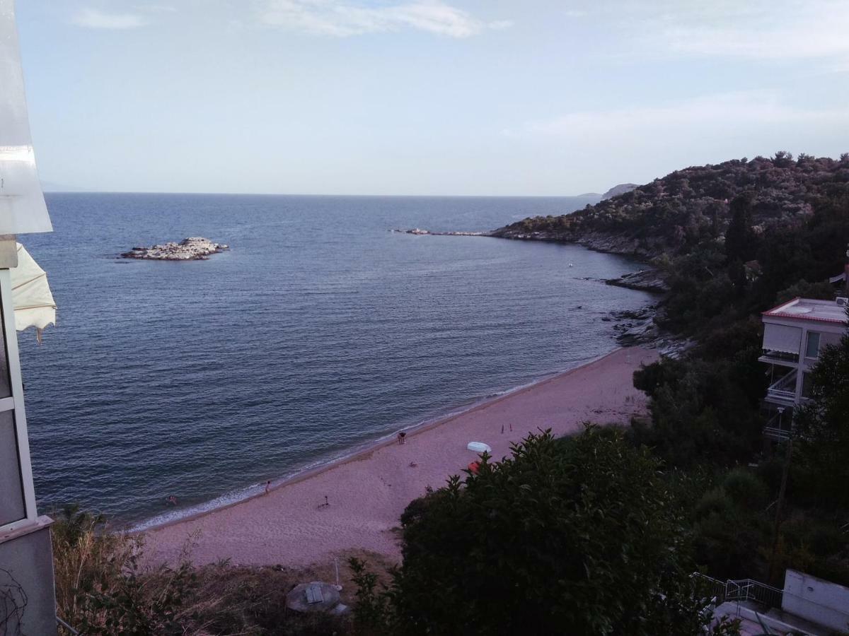 Balcony By The Sea Apartment Palaiontsiflikion Luaran gambar