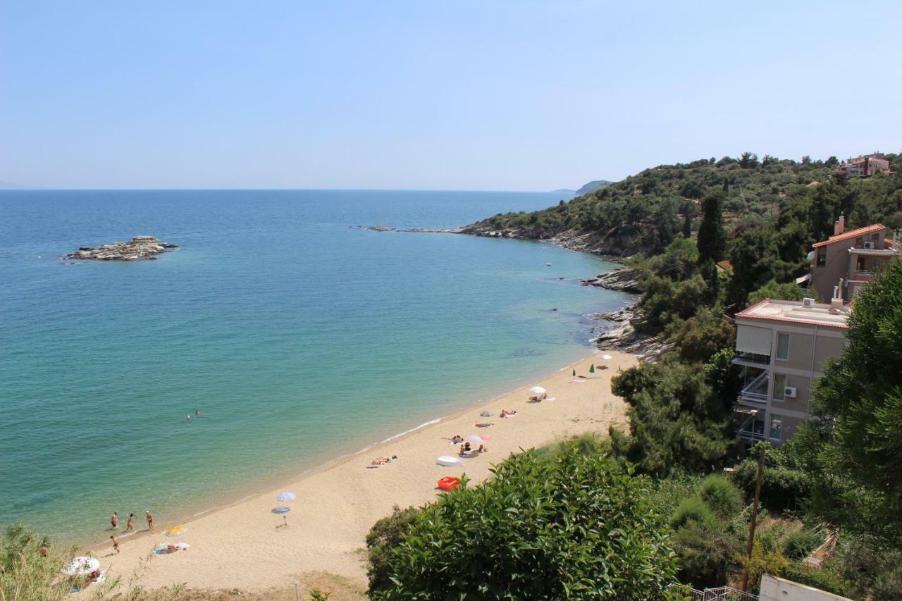 Balcony By The Sea Apartment Palaiontsiflikion Luaran gambar
